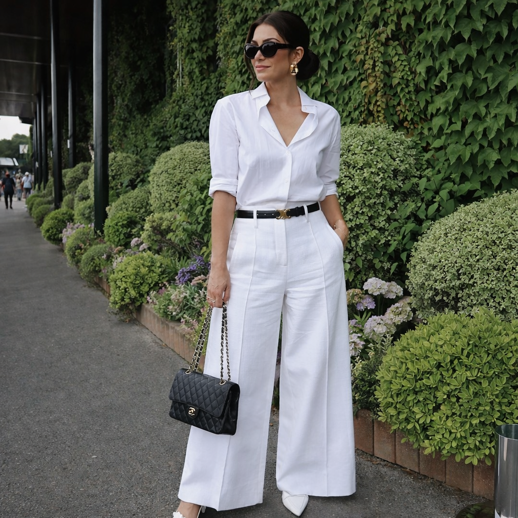 white outfits for women