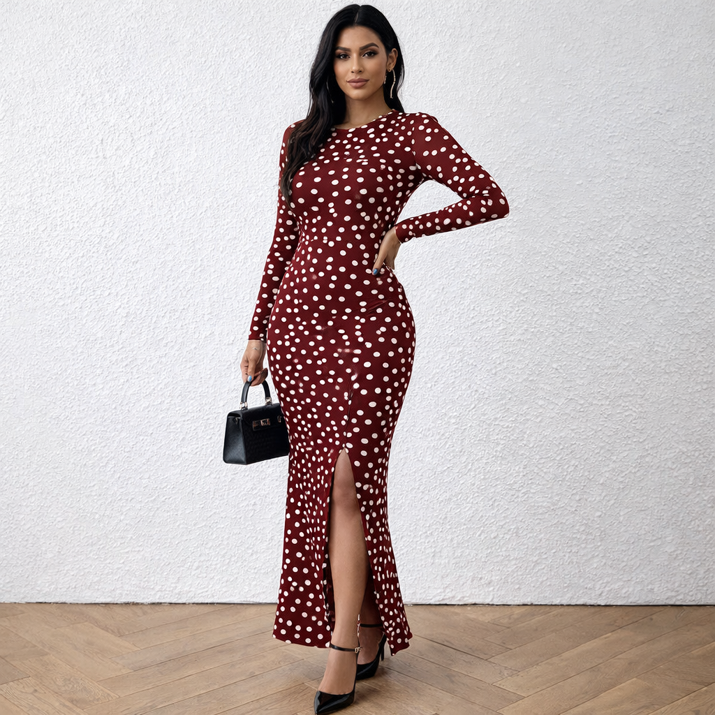 polka dot dress