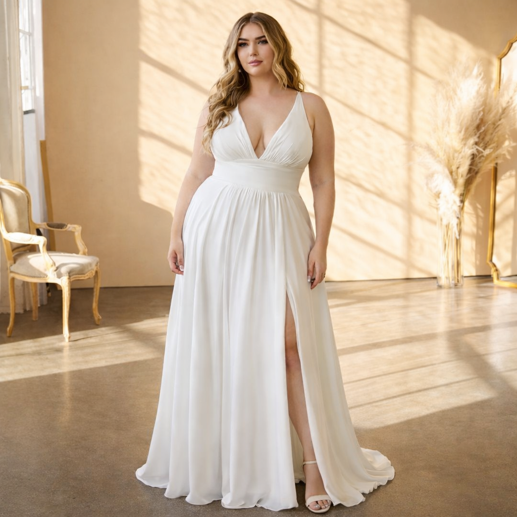plus size wedding guest dresses