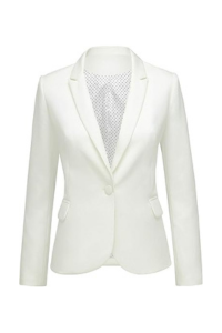 Lark & Ro Women’s Single Button Blazer