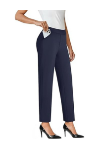 Daily Ritual Women’s Stretch Slim Fit Ankle Pant