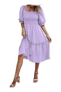 The Drop Women’s Britt Tiered Maxi Dress