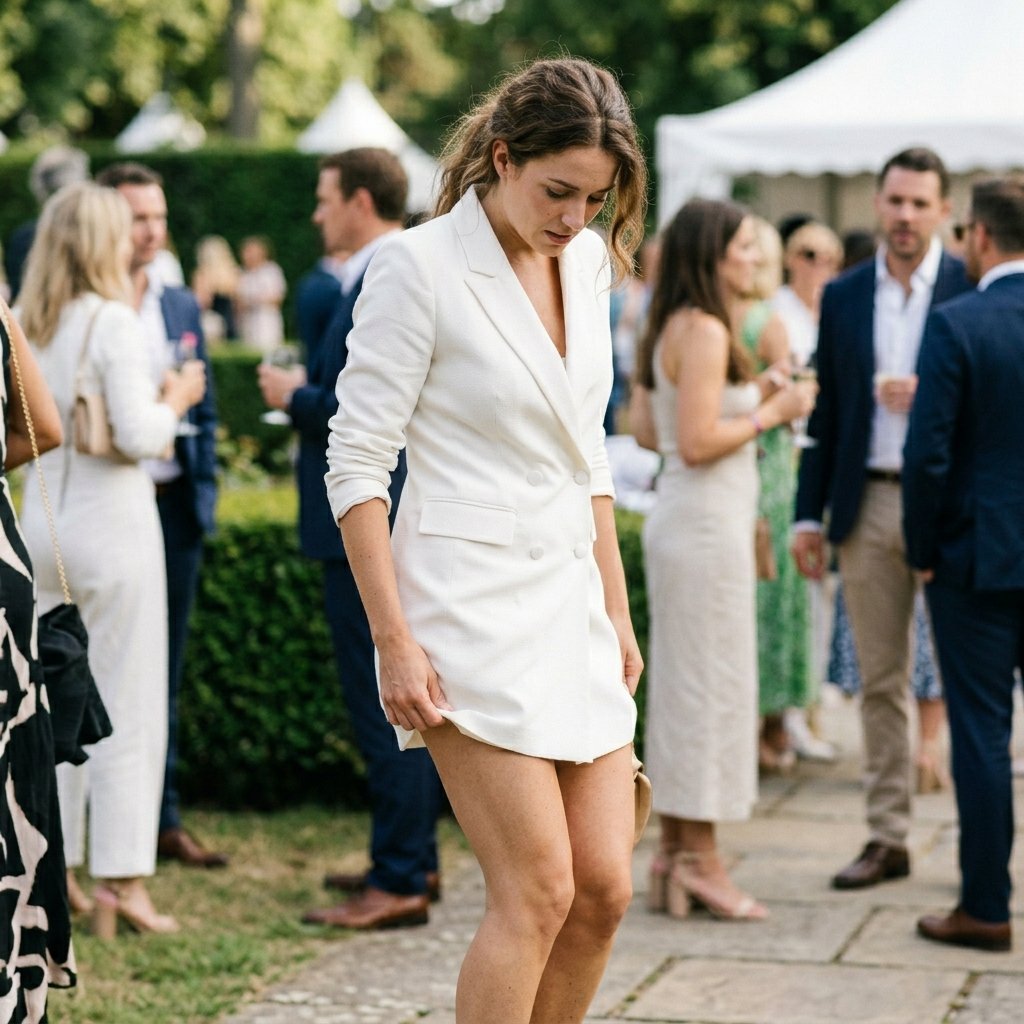 What Most Women Get Wrong About White Blazer Dresses
