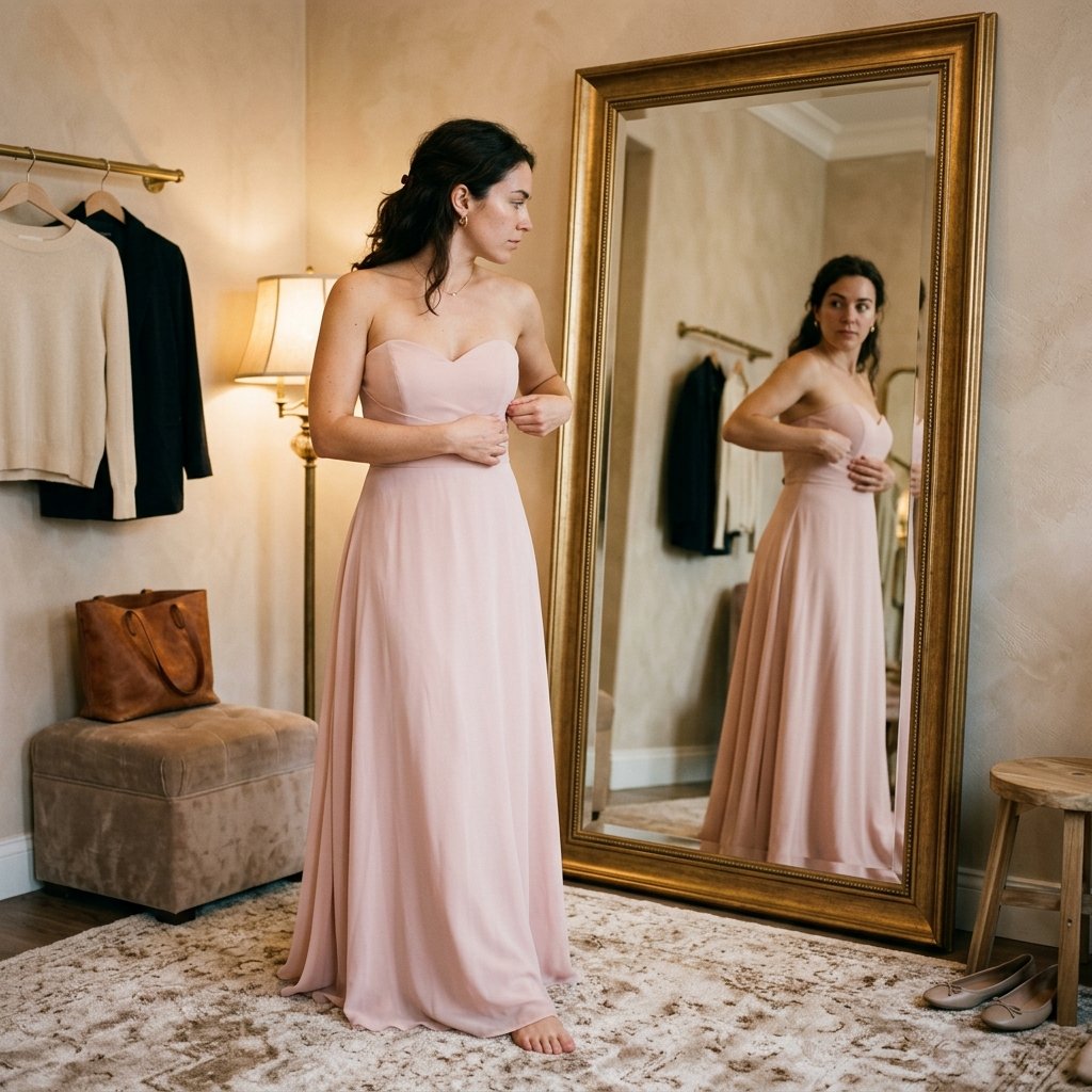 strapless dress