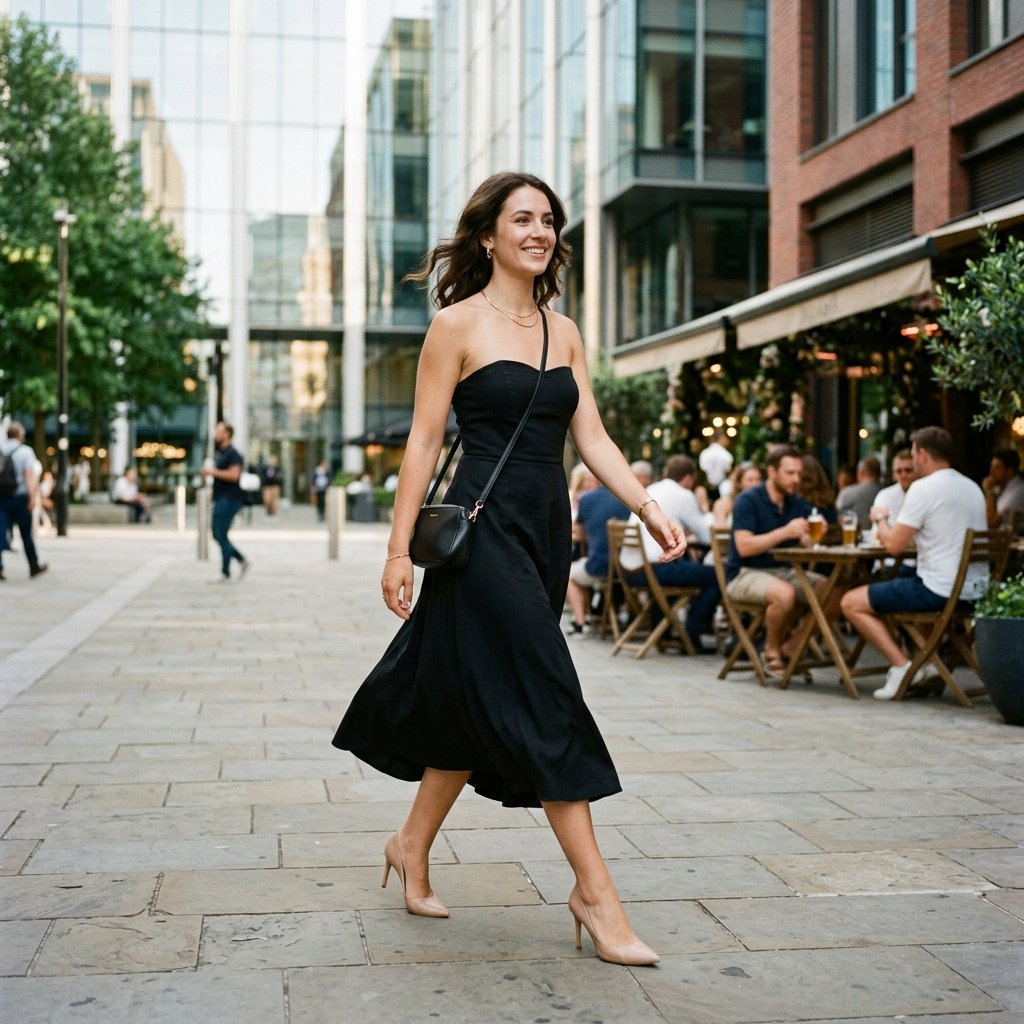 strapless dress
