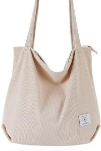 Shoulder Handbag with Zipper