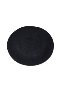 Black Beret Hat