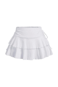Layered Tulle Mini Skirt