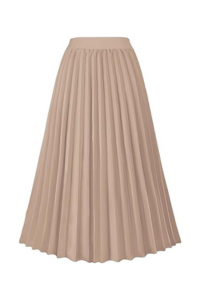 Pleated Midi Skirt