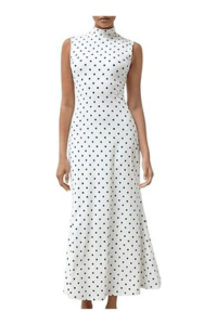 Polka Dot Midi Dress