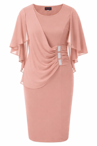 Plus Size Chiffon Dress