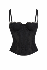 Lace Corset Crop Top