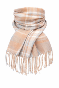 Oversized Tartan Blanket Scarf