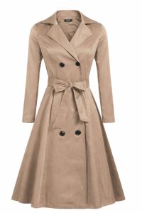 Double Breasted Trench Coat