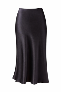 Satin Midi Skirt