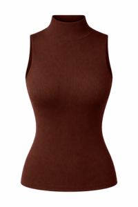Slim Fit Mock Neck Tank