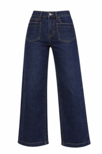 Fit Denim Pants with Pockets