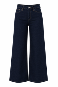 High Rise Stretch Dark Rinse Denim