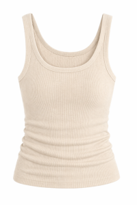 Ribbed Sleeveless Tank Top