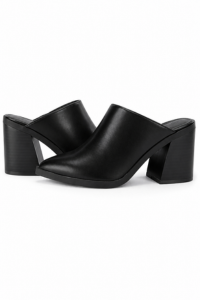 Pointed Toe Mule Heels