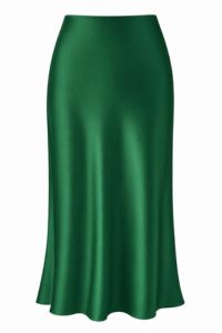 Women’s Satin Midi Slip Skirt