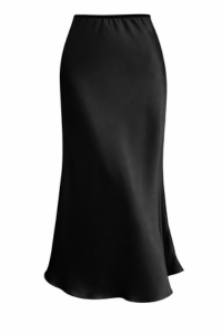 Women’s Satin Midi Skirt