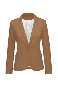 Camel Tailored Blazer
