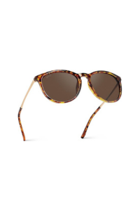Tortoiseshell Round Sunglasses