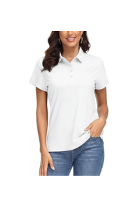 MAGCOMSEN Women’s UPF 50+ Quick-Dry Golf Polo