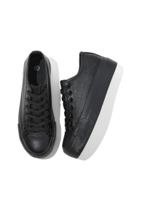 Black Chunky Sneakers