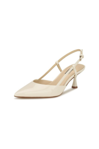Slingback Pointed-Toe Heels