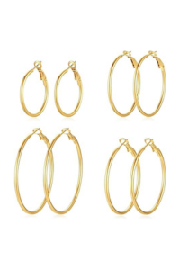 Gold Hoop Earrings