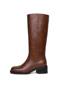 Brown Knee-High Boots