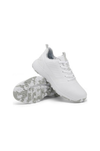 White Athletic Golf Sneakers