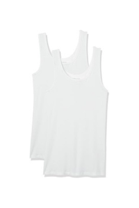 White Fitted Tank Top