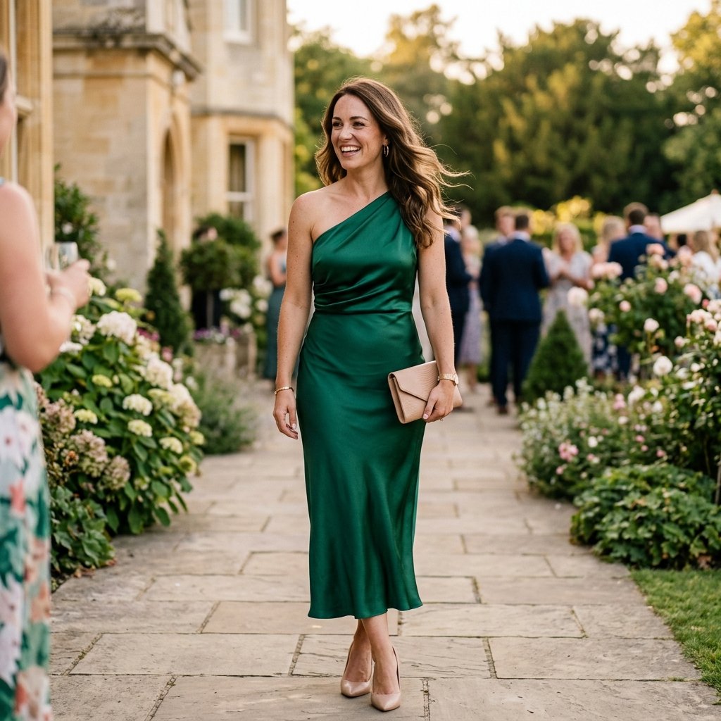 one shoulder dress